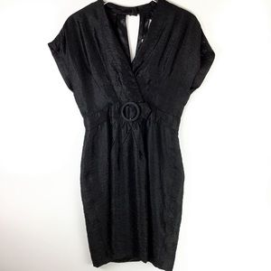 Yoana Baraschi Black Cocktail Dress